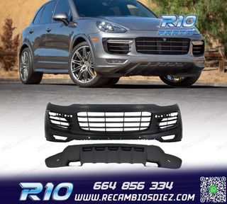 PARAGOLPES DELANTERO PORSCHE CAYENNE 958 14-17 LOOK TURBO
