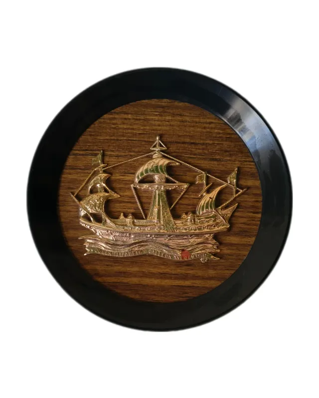 Placca Decorativa Galeone Regina Elisabetta