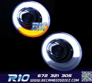 FAROS PARA MINI COOPER R56 R57 06-14 TUBE LIGHT + INTERMITEN