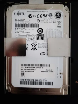 Fujitsu Siemens Amilo Ls1703 Portátil Negro