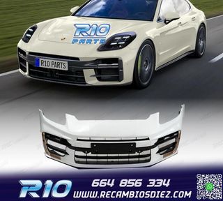 PARAGOLPES DELANTERO PORSCHE PANAMERA 24-25 LOOK TURBO + LUZ