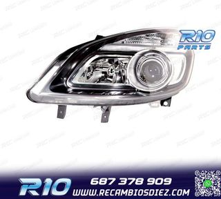 FARO IZQ PARA RENAULT SCENIC II 05-08 FONDO NEGRO