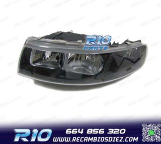 FAROS SEAT LEON TOLEDO 1M 99-05 FONDO NEGRO
