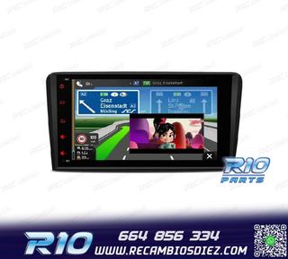 RADIO GPS ANDROID 12 PARA AUDI A3 S3 RS3 03-12