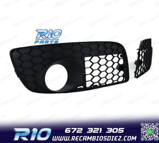 REJILLAS NIEBLA VOLKSWAGEN VW GOLF 5 03-09 GTI NEGRO