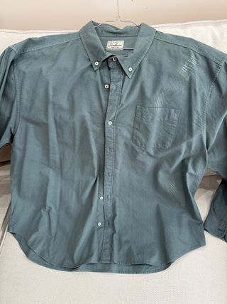 Camisa Scalpers Talla grande 44 verde