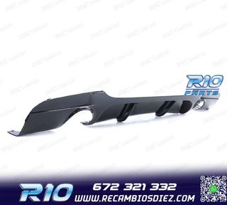 DIFUSOR BMW E90 E91 04-12 LOOK M PERFORMANCE NEGRO BRILLO