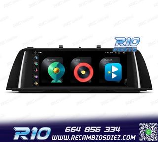RADIO GPS ANDROID 12 PARA BMW F10 F11 10-12 CIC