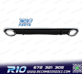 DIFUSOR AUDI A4 B8 07-11 LOOK RS4