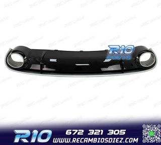 DIFUSOR AUDI A4 B8 07-11 LOOK RS4