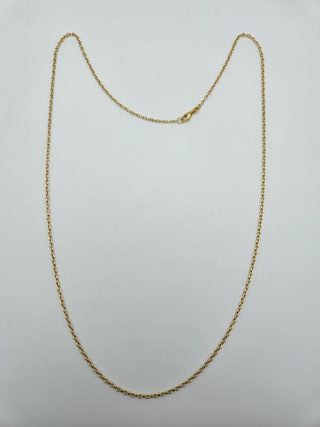 Cadena de Oro 18K, Bilbao, 7,17gr, 65cm