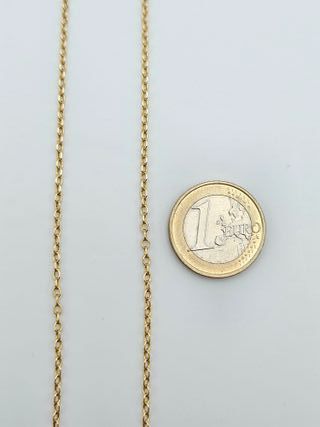 Cadena de Oro 18K, Bilbao, 7,17gr, 65cm