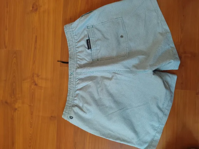 Bañador Quiksilver Rayas Azul Talla XL