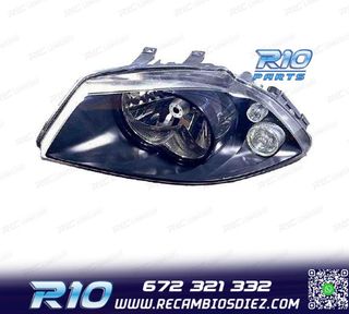 FARO IZQ PARA SEAT IBIZA 6L 02-09 CORDOBA 02-10 H4