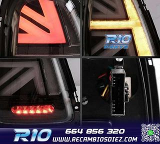 PILOTOS LED MINI COOPER R56 R57 07-14 ROJO