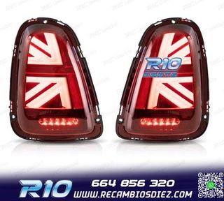 PILOTOS LED MINI COOPER R56 R57 07-14 ROJO