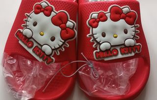 Sandalias Hello Kitty Rojas Originales