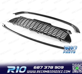 PARRILLAS MINI COOPER R56 R57 06-09 NEGRO BRILLO