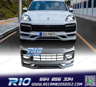 PARAGOLPES DELANTERO PORSCHE CAYENNE 18-23 LOOK TURBO