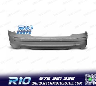 PARAGOLPES TRASERO PARA MERCEDES W211 02-06 LOOK AMG PDC