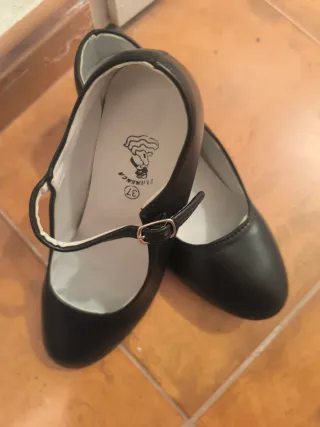 Zapatos Flamenco Talla 37 Negros