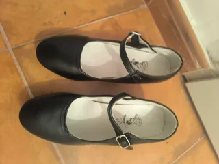 Zapatos Flamenco Talla 37 Negros