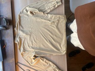 Polo Ralph Lauren manga larga beige, original 