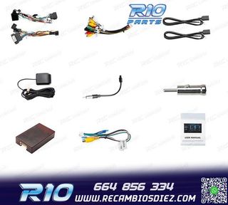 RADIO GPS ANDROID 13 PARA MERCEDES CLASE S W220 98-05