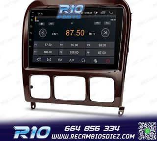 RADIO GPS ANDROID 13 PARA MERCEDES CLASE S W220 98-05