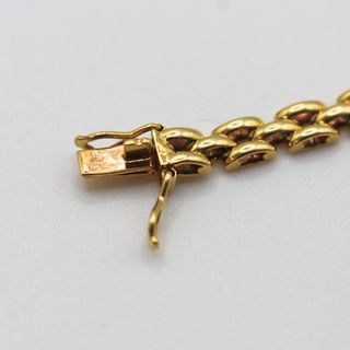 Pulsera Oro 18K, Tipo Cartier, 12.01gr, 17cm