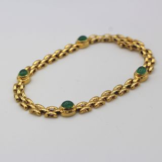 Pulsera Oro 18K, Tipo Cartier, 12.01gr, 17cm