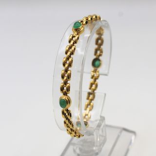 Pulsera Oro 18K, Tipo Cartier, 12.01gr, 17cm