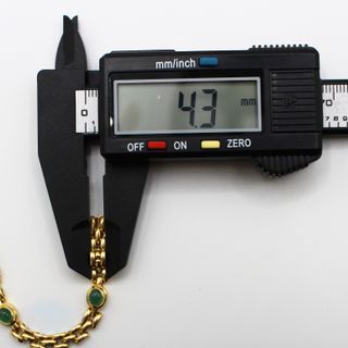 Pulsera Oro 18K, Tipo Cartier, 12.01gr, 17cm