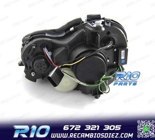 FAROS MERCEDES CLASE CLK W209 02-09 LUZ DIURNA FONDO NEGRO