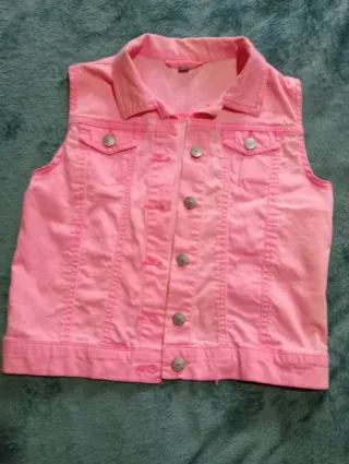 Colete rosa menina tam 10