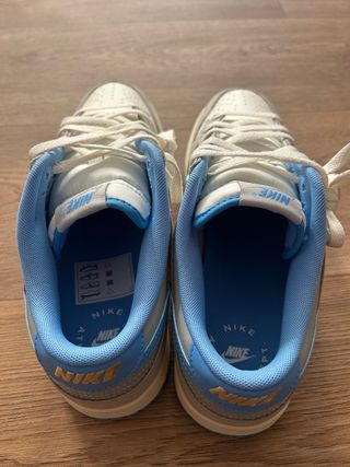 Nike Dunk Low Gris Azul Blanco 44.5