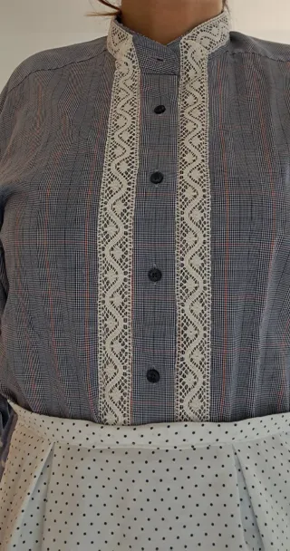 Camisa L -XL regional, casera,.aldeana,huertana