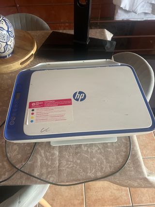 Impresora HP Instant Ink Azul/Blanca