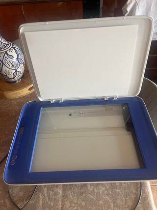 Impresora HP Instant Ink Azul/Blanca