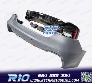 PARAGOLPES TRASERO AUDI A7 18- LOOK RS PDC