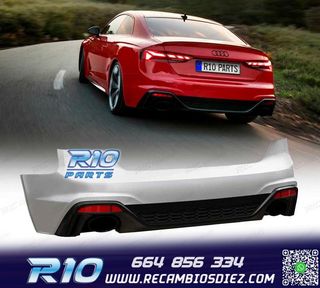 PARAGOLPES TRASERO AUDI A5 20- LOOK RS PDC