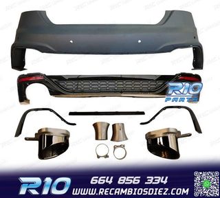 PARAGOLPES TRASERO AUDI A5 20- LOOK RS PDC