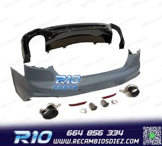 PARAGOLPES TRASERO AUDI A5 20- LOOK RS PDC