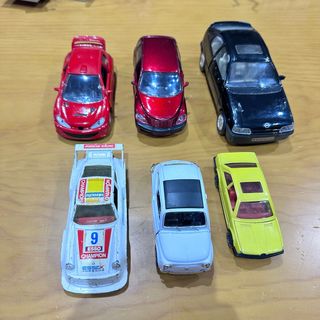 Lote 6 coches a escala
