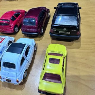 Lote 6 coches a escala
