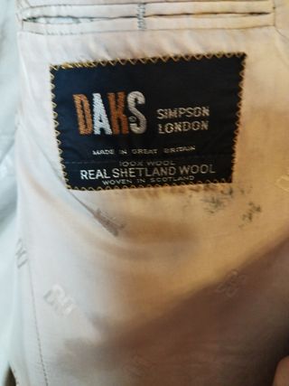 Giacca lana quadretti blu marrone