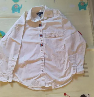 Camisa Barbara Bui Blanca Manga Larga 