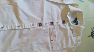 Camisa Barbara Bui Blanca Manga Larga 
