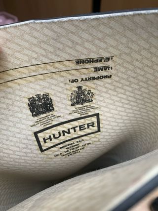 Botas Hunter Negras Talla 39