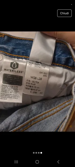 Jeans Levi's Blu